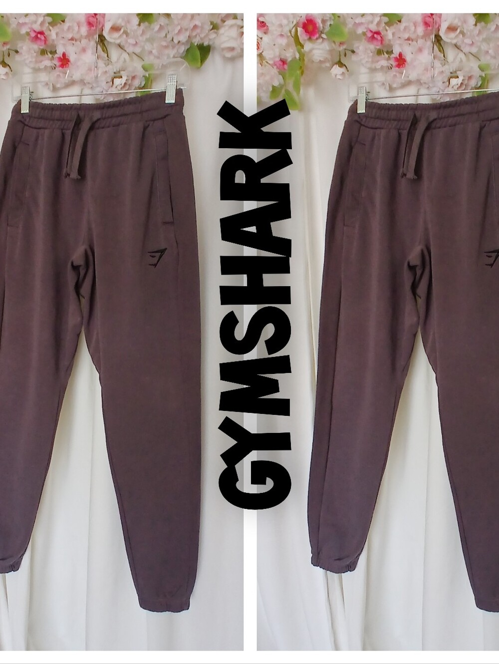 Gymshark Men's Joggers in Dark Brown Size XS